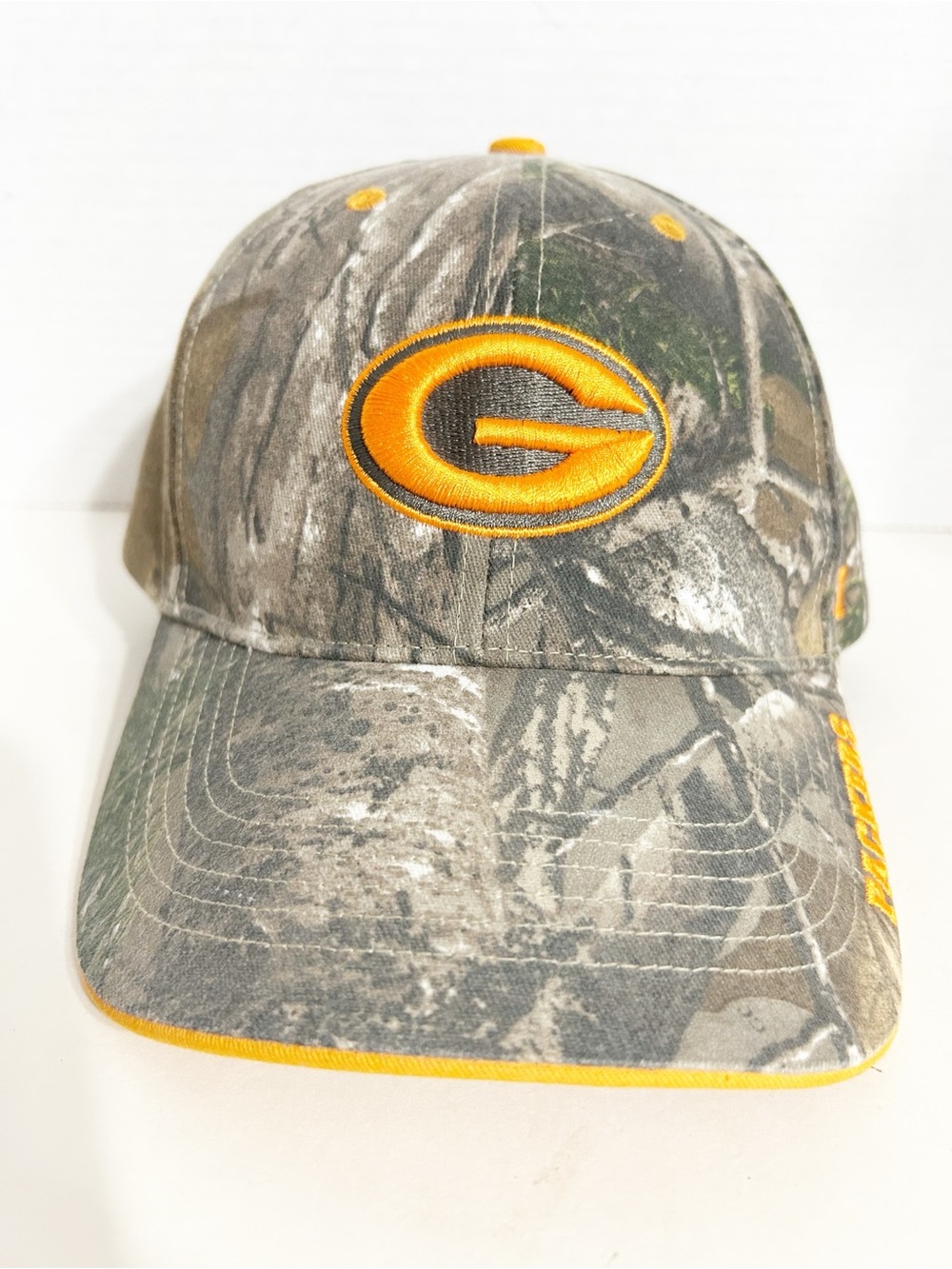 Official Green Bay Packers ’47 Brand Camo Baseball Hat One Size Adjustable